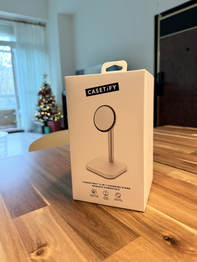 [開箱]CASETiFY MagSafe 2合1充電座，真是好看呀！