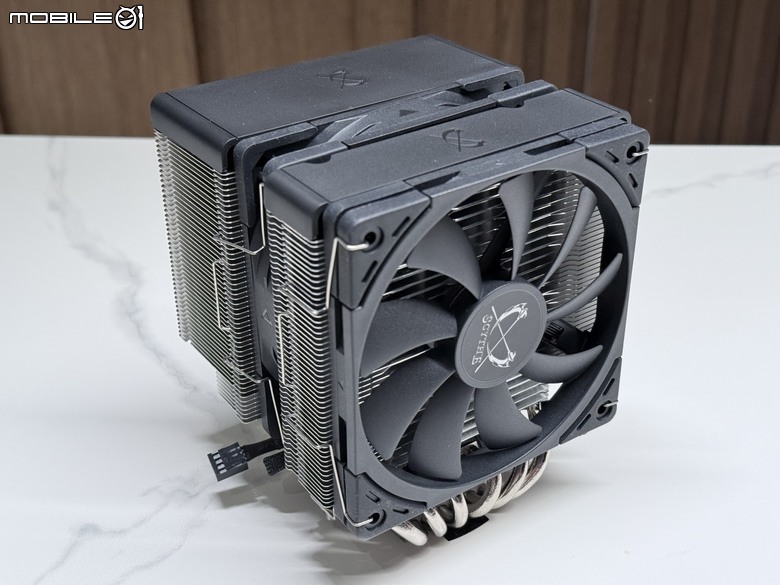 全漢 雙塔風冷散熱器 MP7 ARGB、MP7 BLACK & 多款散熱器測試