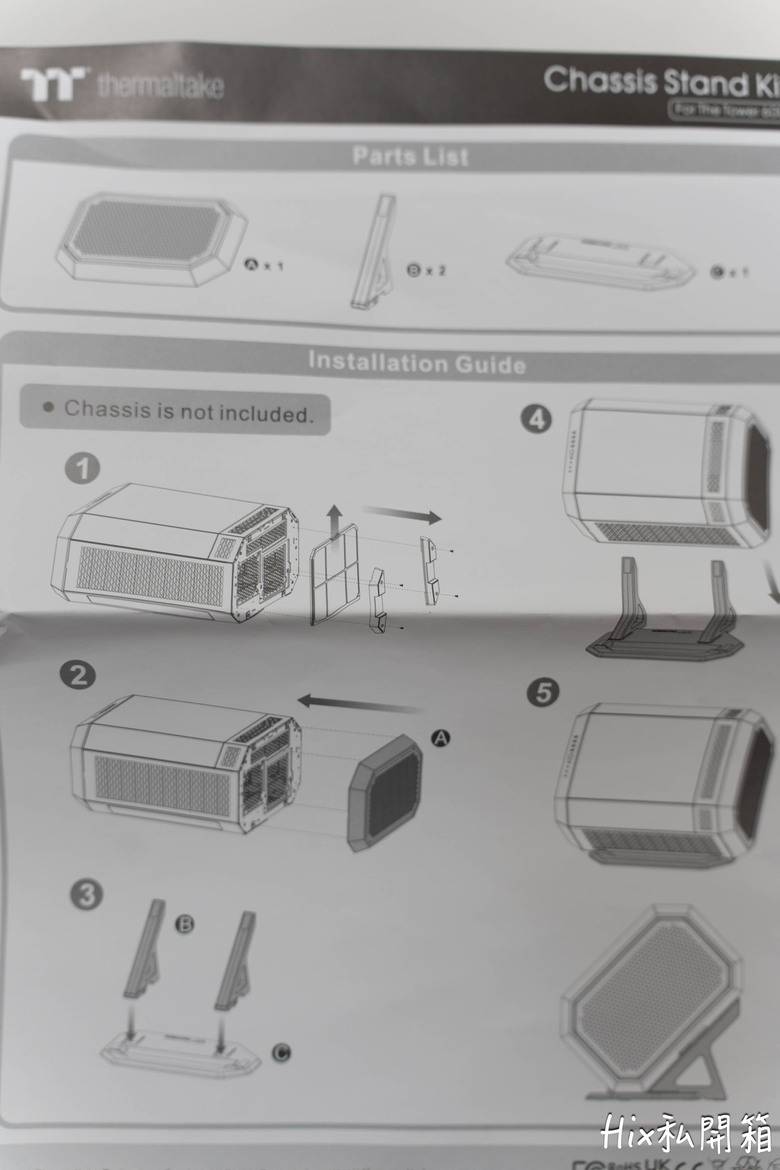 公仔展示櫃，Thermaltake 曜越 Tower600