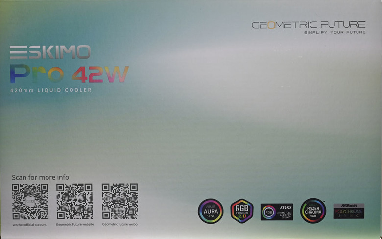 點我看大圖 GEOMETRIC FUTURE幾何未來ESKIMO Pro 42W一體式水冷散熱器開箱