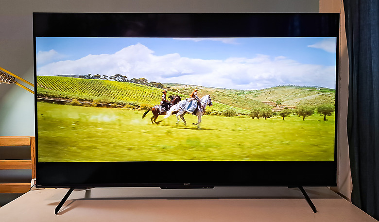 陣列控光還原細膩色彩 夏普 AQUOS 4K GN7000 系列 55型智慧電視4T-C55GN7000X 試用分享