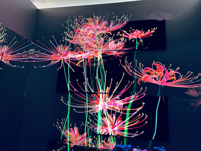 LG OLED M4全球首款真無線OLED電視,體驗科技與藝術交織的永恆花境藝術展!