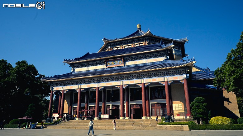 點我看大圖 以偉大的建築、作永久的紀念|廣州中山紀念堂