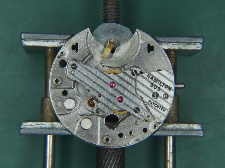 自娛玩修錶 - Hamilton Electric "Nautilus 500" 電動錶 (cal. 505)
