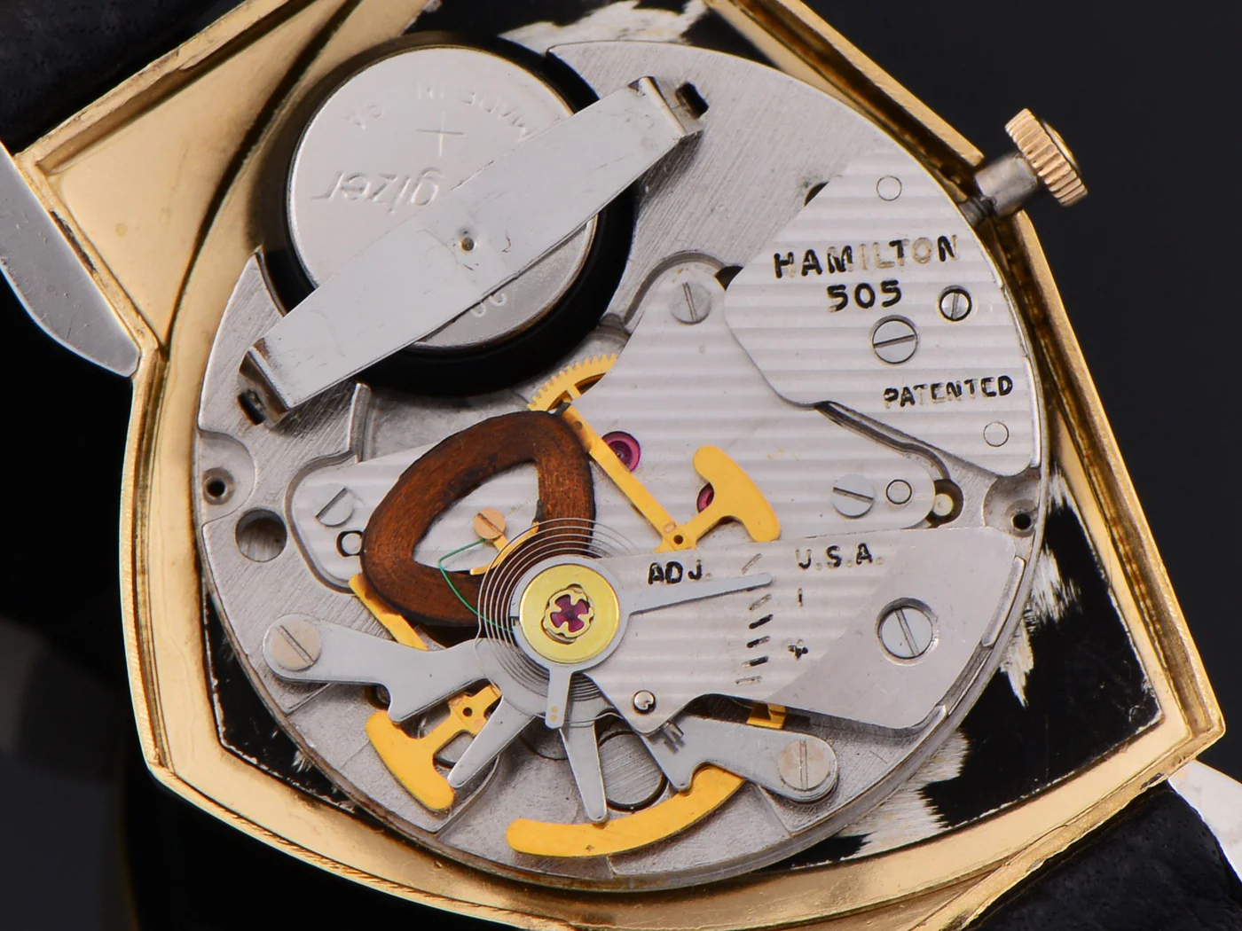自娛玩修錶 - Hamilton Electric "Nautilus 500" 電動錶 (cal. 505)