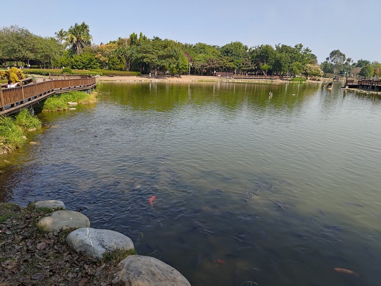 【遊記】彰化有個不輸「臺北大安森林公園」的公園，溪州公園 - 大漠國渡