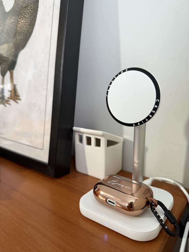 [開箱]CASETiFY MagSafe 2合1充電座，真是好看呀！