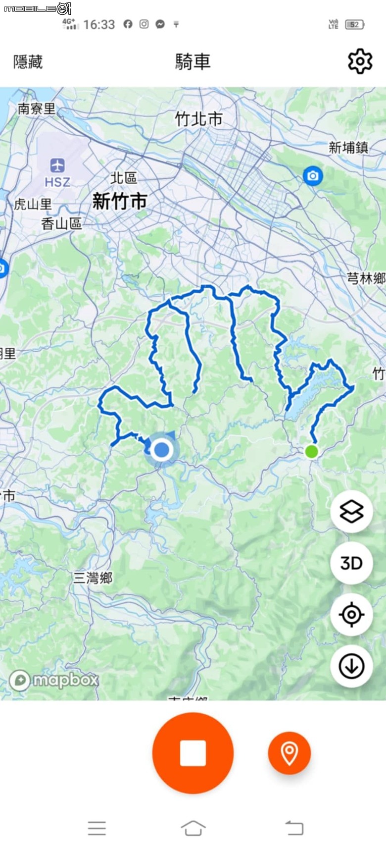 新竹如來神掌 | 新竹寶山 | 冬季小折練功路線