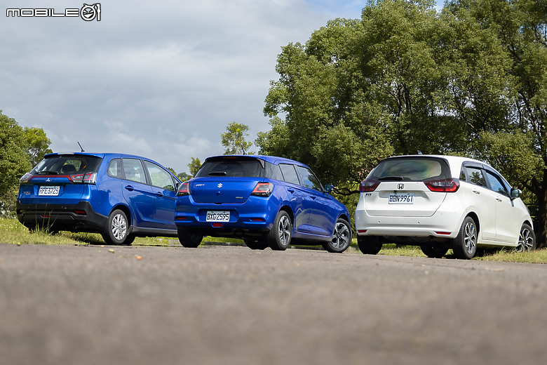 入門掀背小車怎麼選|Suzuki Swift x Honda Fit x Mitsubishi Colt Plus