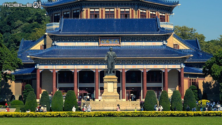 點我看大圖 以偉大的建築、作永久的紀念|廣州中山紀念堂