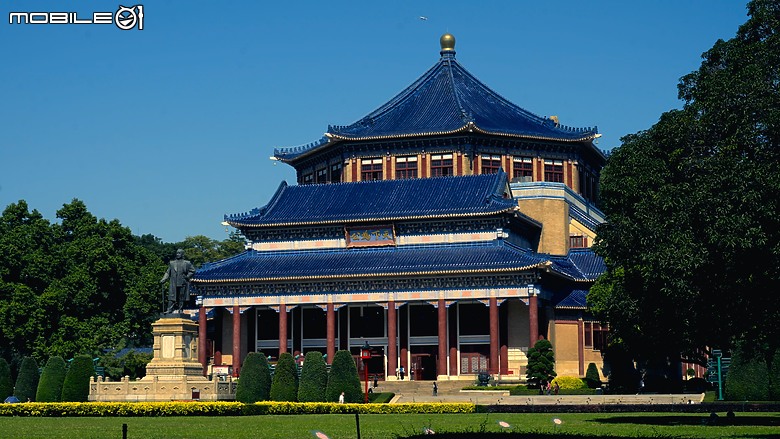 點我看大圖 以偉大的建築、作永久的紀念|廣州中山紀念堂