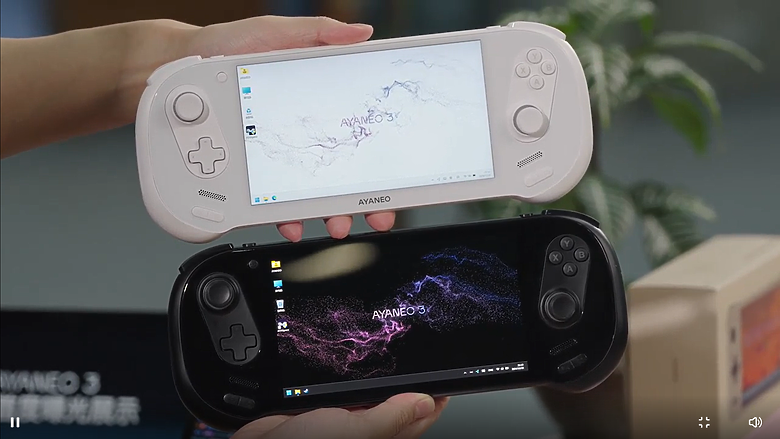 握把按鍵可自由拆換！全球首款模組化 PC 遊戲掌機 AYANEO 3 發表