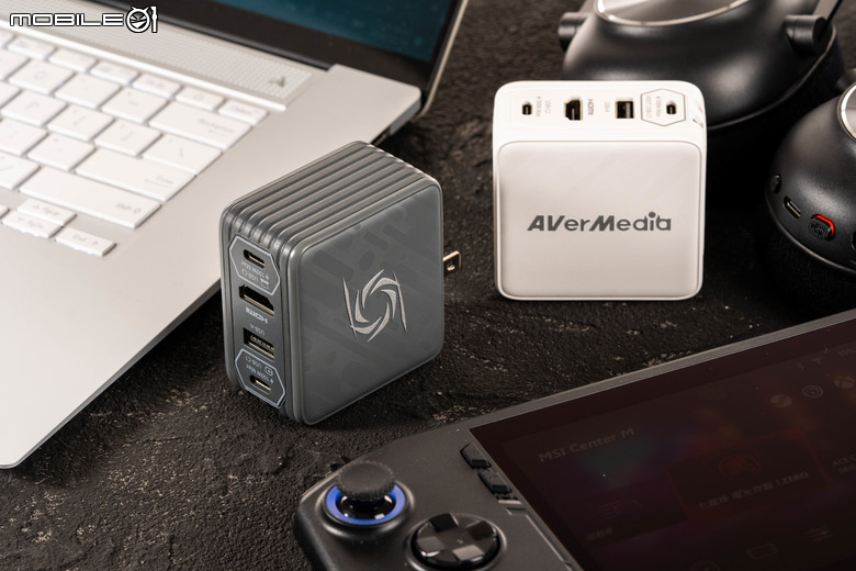 圓剛 ELITE GO GC313Pro 影像擷取充電器/CORE GO GC313 影像傳輸充電器開箱試用 可充電也可擷取畫面的遊戲掌機隨身夥伴