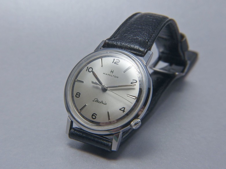 自娛玩修錶 - Hamilton Electric "Nautilus 500" 電動錶 (cal. 505)