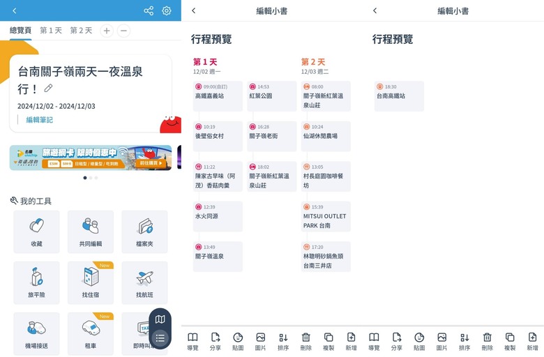 #請益 關子嶺兩天一夜溫泉旅行程健檢