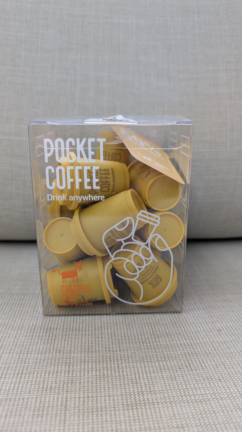 來自新加坡Cheerful Goat的超可愛Pocket Coffee~