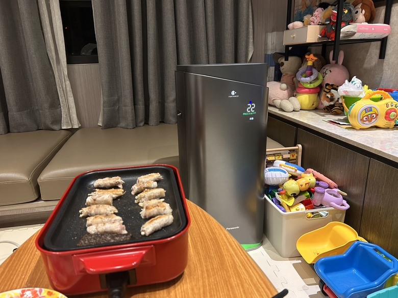 在家烤肉行?不行?feat. Panasonic F-P90MH 空氣清淨機