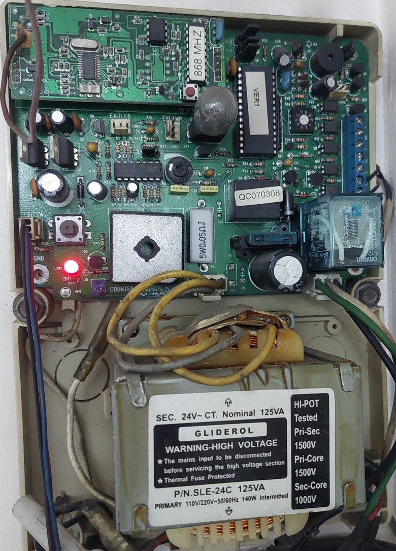 電動門無法上下