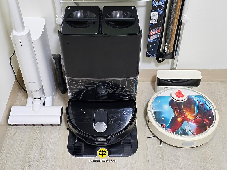 點我看大圖 【新品開箱】Roborock Qrevo Slim AI 超薄雙臂黑武士