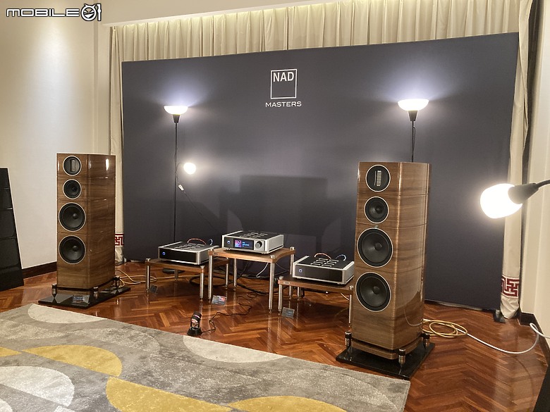 點我看大圖 音響展聽NAD新機