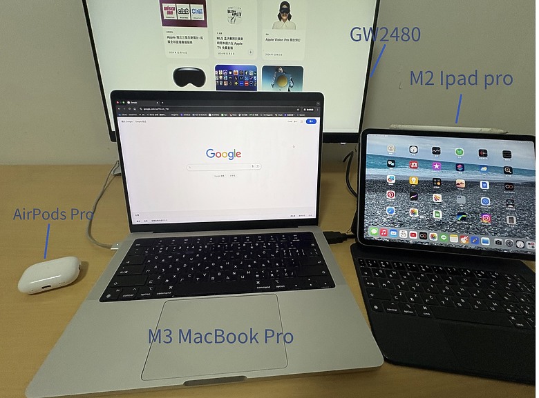 點我看大圖 開箱M3 MacBook Pro