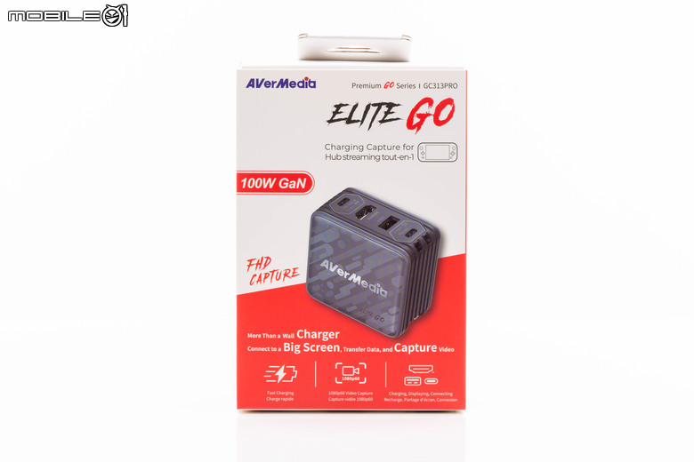 圓剛 ELITE GO GC313Pro 影像擷取充電器/CORE GO GC313 影像傳輸充電器開箱試用 可充電也可擷取畫面的遊戲掌機隨身夥伴