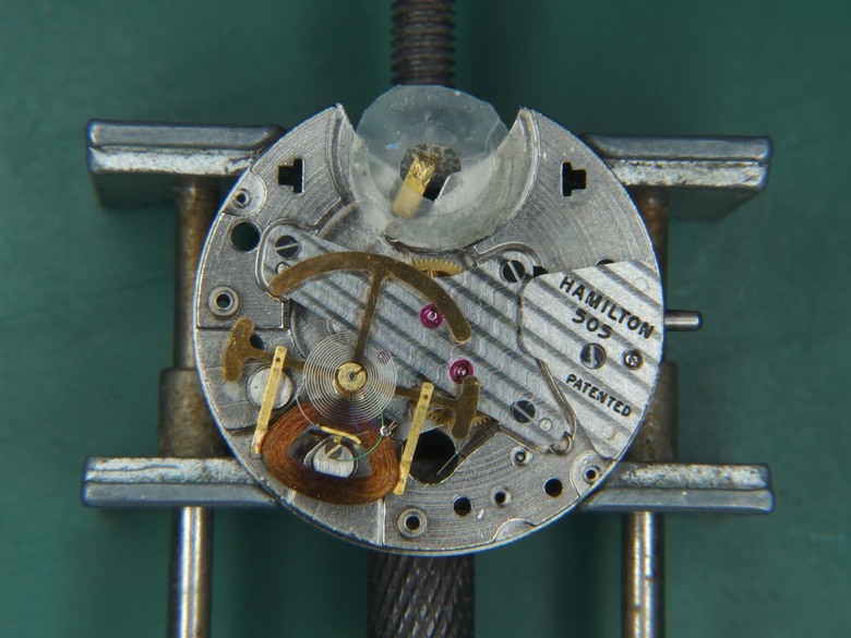 自娛玩修錶 - Hamilton Electric "Nautilus 500" 電動錶 (cal. 505)