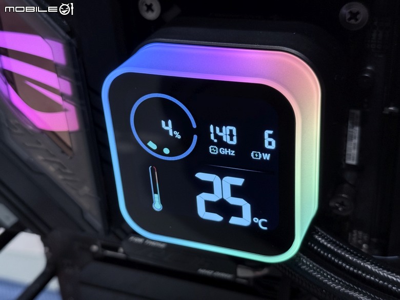 時時監控!九州風神 LQ360 帶監控螢幕水冷