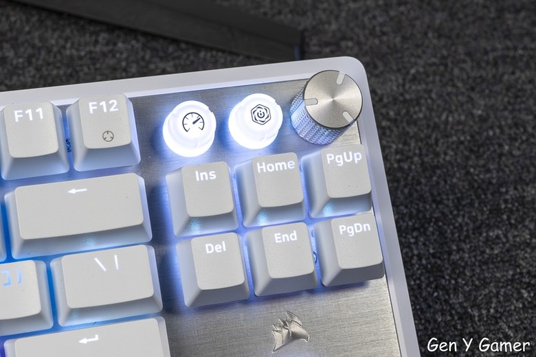 點我看大圖 磁軸再進化~新一代 MGX Hyperdrive 軸體參上!CORSAIR K70 PRO TKL Rapid Trigger 磁軸鍵盤