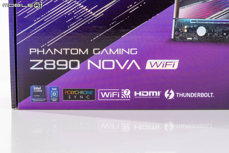 華擎 PHANTOM GAMING Z890 NOVA WIFI 主機板開箱實測 以雙生旗艦配置提供不同視覺選擇
