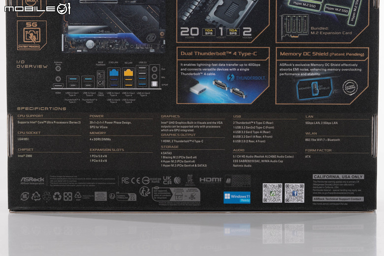 ASRock Z890 Taichi 主機板開箱實測 提供 9 組 M.2 SSD 海量插槽旗艦主板 feat. Intel 新微碼 BIOS 效能實測