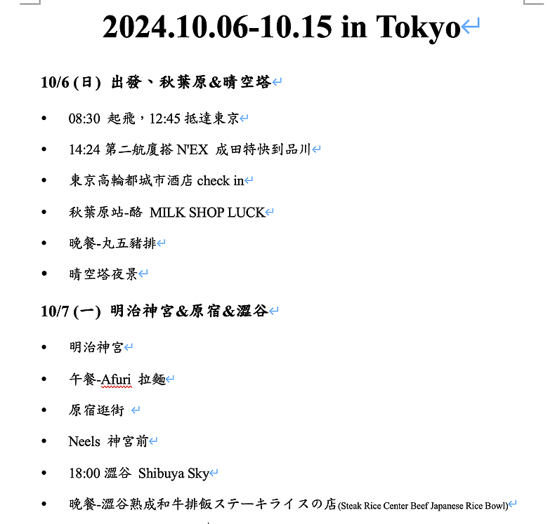 2024 東京10天微深度遊–Day 10『 淺草 • 日本橋 市區漫步 』
