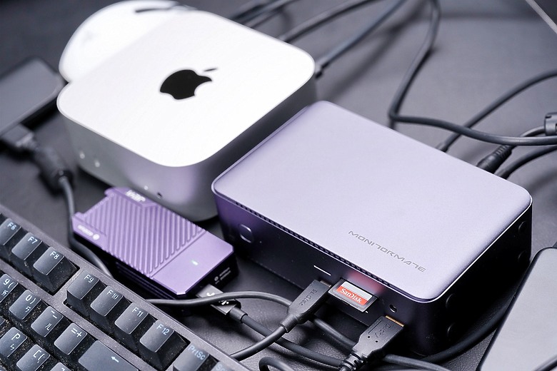 點我看大圖 【開箱】Monitormate TD1 Thunderbolt 4 Dock,用於Mac mini 2024周邊擴充