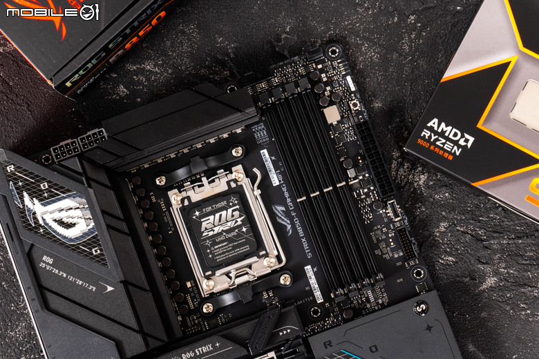 ROG STRIX B850 GAMING-F WiFI 主機板開箱實測 在主流等級提供雙 PCIe Gen 5 SSD 插槽頂規配置