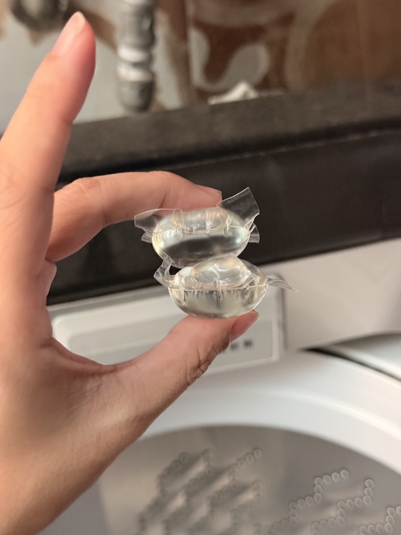 第一次使用洗衣機清潔膠囊