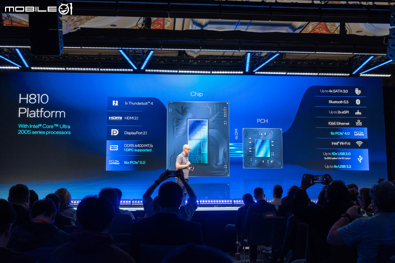 【CES2025】Intel 推出 Core Ultra 200S Non-K 版處理器以及 B860／H810 主機板晶片組