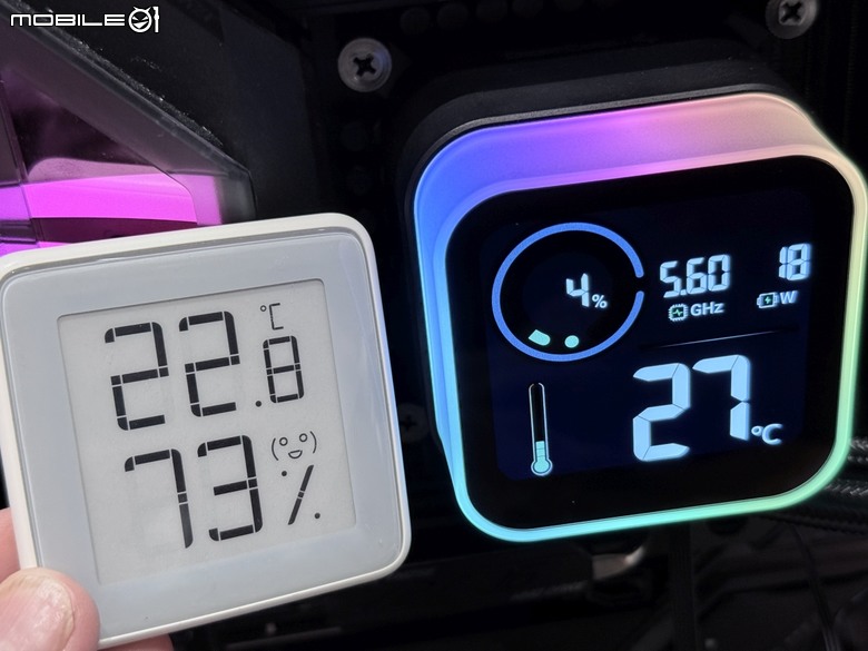 時時監控!九州風神 LQ360 帶監控螢幕水冷