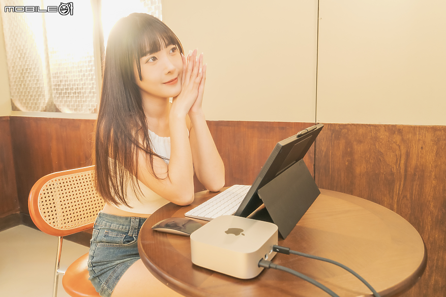 點我看大圖 Apple Mac Mini M4 Pro 測試報告|行動級尺寸、專業級效能
