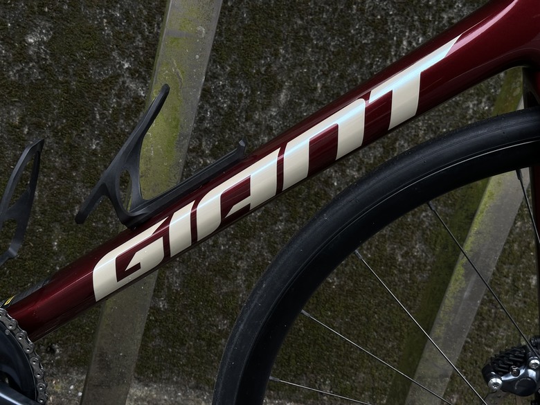 點我看大圖 組一台小時候的夢想ISP車架—GIANT TCR ADVANCED SL 星夜紅(九代TCR)