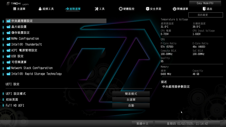 ASRock Z890 Taichi 主機板開箱實測 提供 9 組 M.2 SSD 海量插槽旗艦主板 feat. Intel 新微碼 BIOS 效能實測