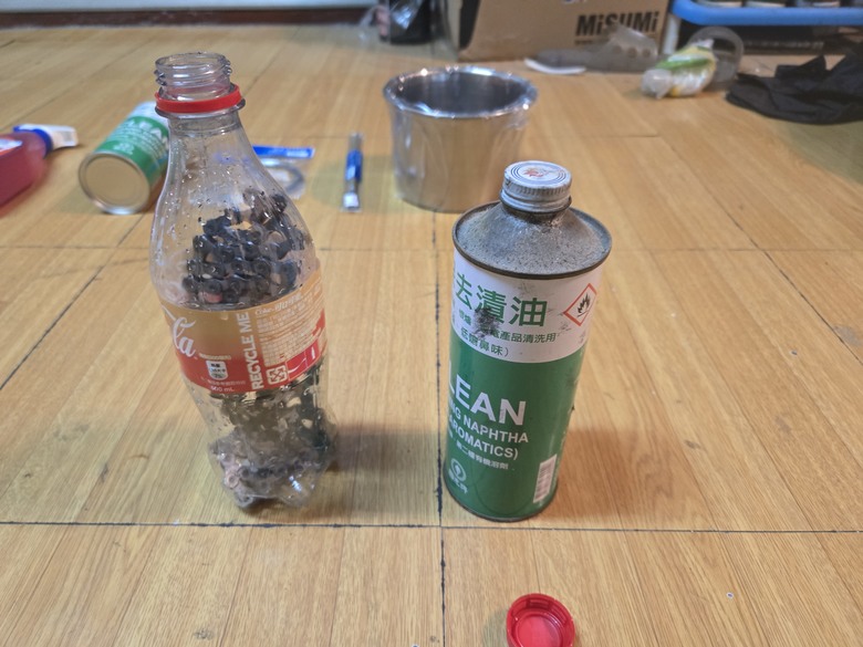 [DIY]自己DIY用石蠟給鍊條潤滑