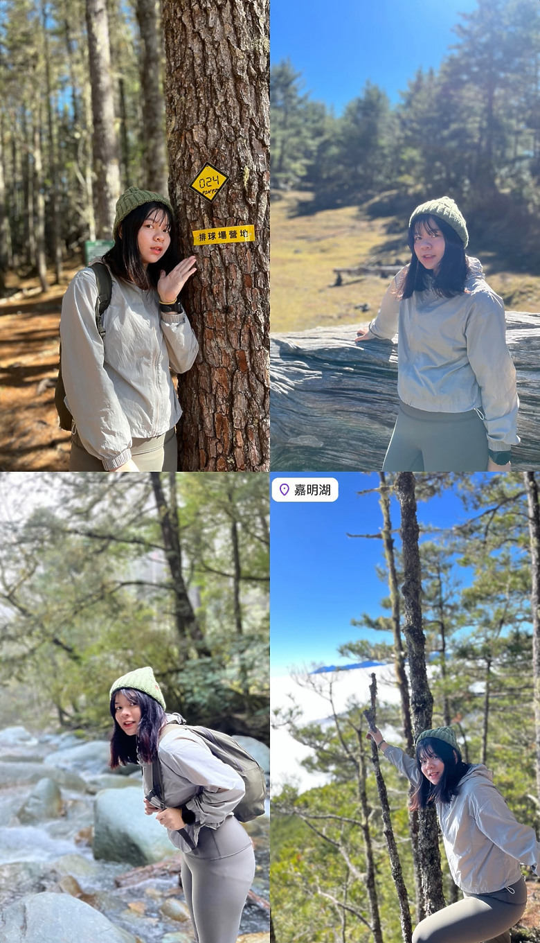 點我看大圖 【嘉明湖】2025跨年帶懷孕五月老婆戒茂斯上嘉明湖