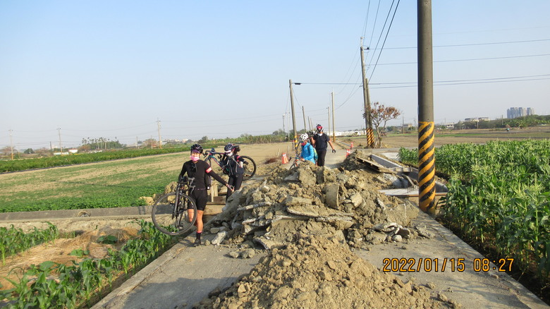 2022/1/15 雲林、嘉義畫圓，地球是圓的BMC gpsart
