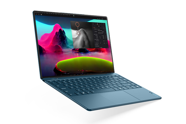 【CES2025】Lenovo 新一代 Yoga Slim 9i 筆電首採螢幕下鏡頭技術，實現 98% 超高螢幕佔比！