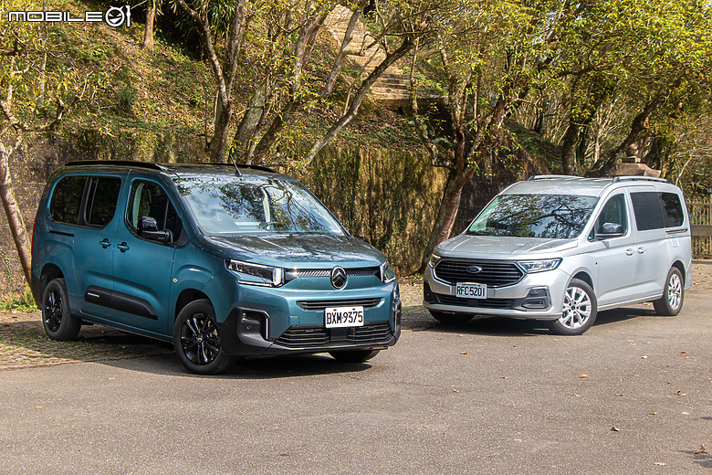百萬級商旅明日之星的競爭!Citroen Berlingo XL vs. Ford Tourneo Connect