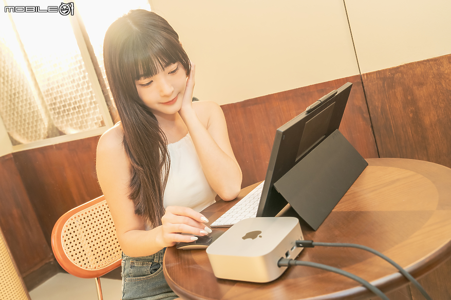 點我看大圖 Apple Mac Mini M4 Pro 測試報告|行動級尺寸、專業級效能