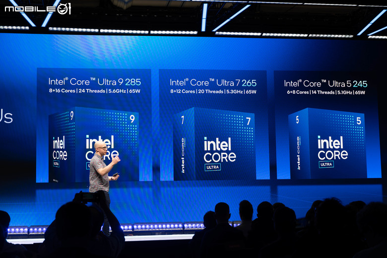 【CES2025】Intel 推出 Core Ultra 200S Non-K 版處理器以及 B860／H810 主機板晶片組