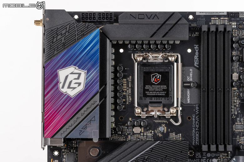 華擎 PHANTOM GAMING Z890 NOVA WIFI 主機板開箱實測 以雙生旗艦配置提供不同視覺選擇