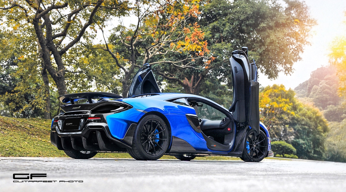 --十年一鏢-- 麥拉倫McLaren 600LT Vega Blue 新年賞車圖文分享