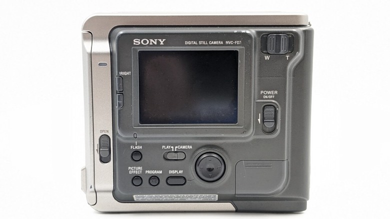 SONY 磁碟相機 . MVC-FD7 .